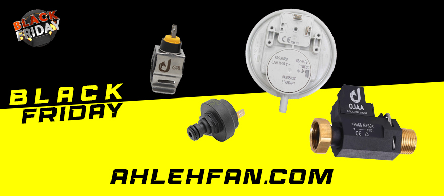 تخفیف ویژه بلک فرایدی اهل فن-قطعات برقی پکیج